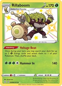 shiny vault pokemon cards - Centiskorch V SV108/SV122 - Shining Fates - Full Art Holo Colorless Retreat Cost Hatterene | Shining Fates: Shiny